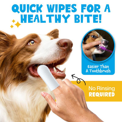 The Chomply™ No-Brush Dental Wipes