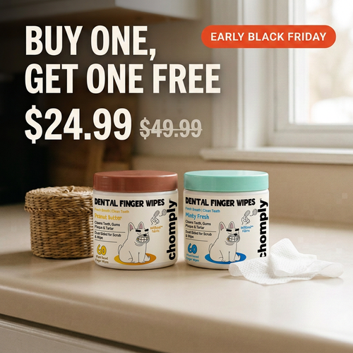 The Chomply™ No-Brush Dental Wipes